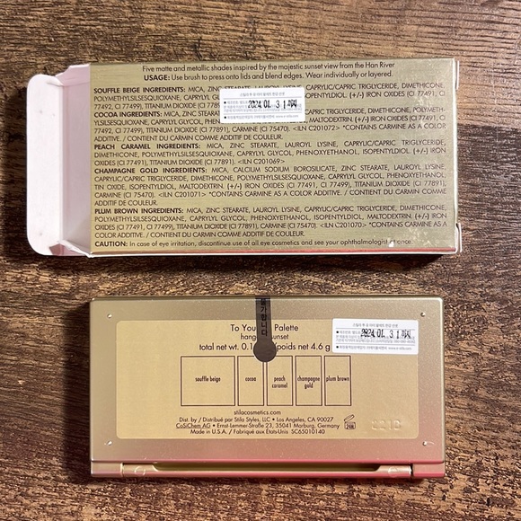 NIB Stila To You Eye Palette Hangang Sunset - Picture 3 of 3